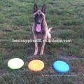 dog frisbee soft natural rubber pet frisbee